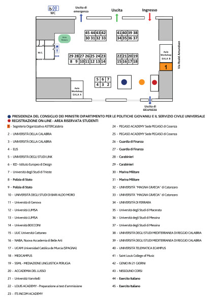 Foto Scarica piantina evento